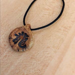 Handmade Chinese zodiac dragon necklace